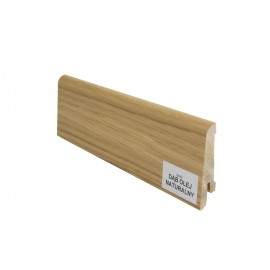 Listwa przypodłogowa drewniana (60/14 mm) DĄB OLEJ NATURALNY Pedross - 1