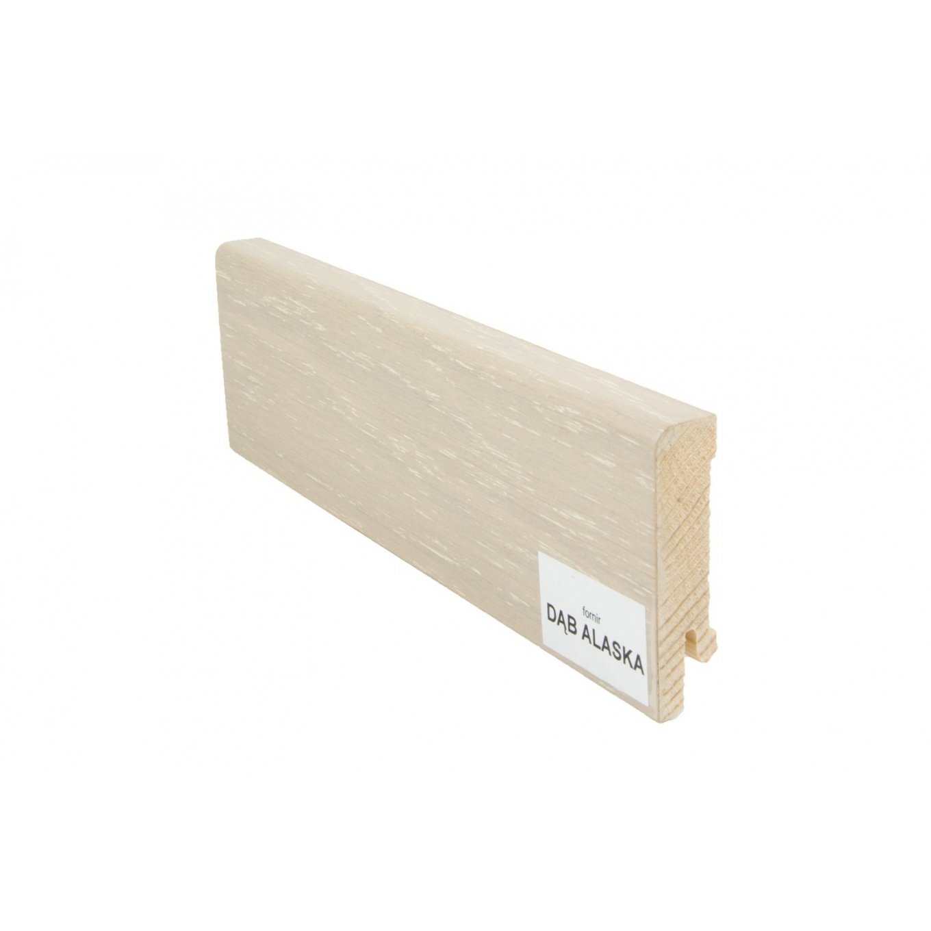 Listwa przypodłogowa drewniana (60/16 mm) DĄB ALASKA Pedross - 1