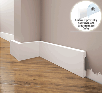 Listwa przypodłogowa elastyczna, cokół Creativa LPC-23F 200cm