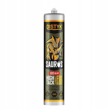 Błyskawiczny klej montażowy SAURUS GLUE SUPER MOCNY 290ml