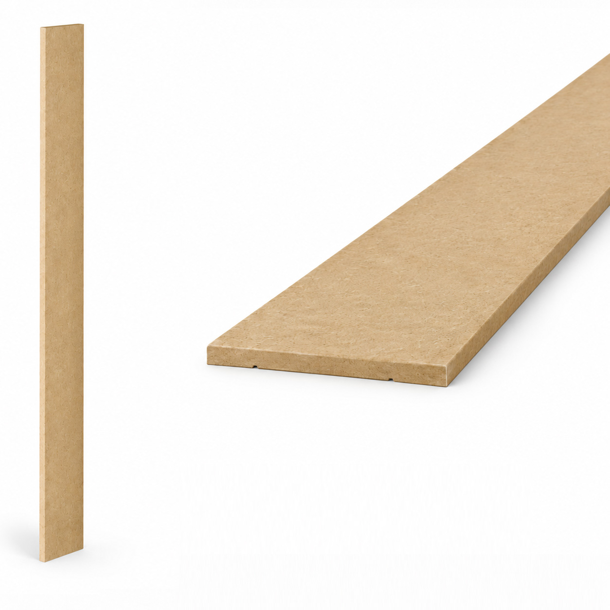 Listwa boazeryjna ELEGANT z MDF surowa do malowania