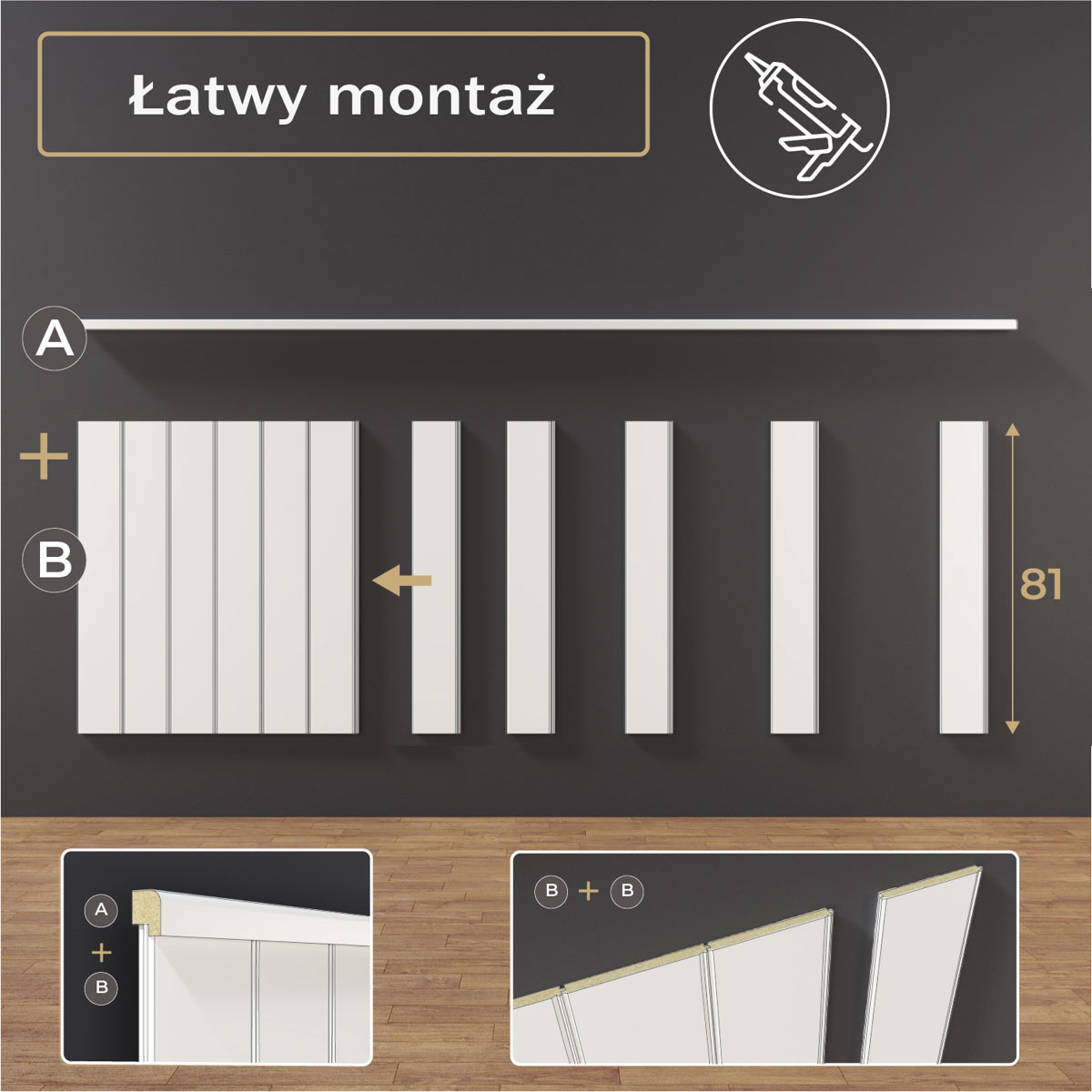 Instrukcja montażu boazerii Nova-2