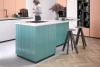 Panel ścienny WP001T Duna biały wym. 200 x 1.32 x 24.7 cm, z PolyForce