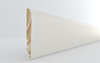 Listwa przypodłogowa biała drewniana PW92 (220 cm x 9,2 cm x 1,9 cm) iglaste lakierowane