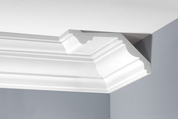Listwa gzymsowa gładka Creativa LGG-09, wym. 11.6 x 22.4 x 240 cm