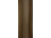 Lamela ścienna L0105 w kolorze naturalny dąb o wymiarach 270 x 1.2 x 12 cm, z PolyForce