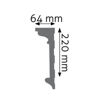 22 x 6.4 cm
