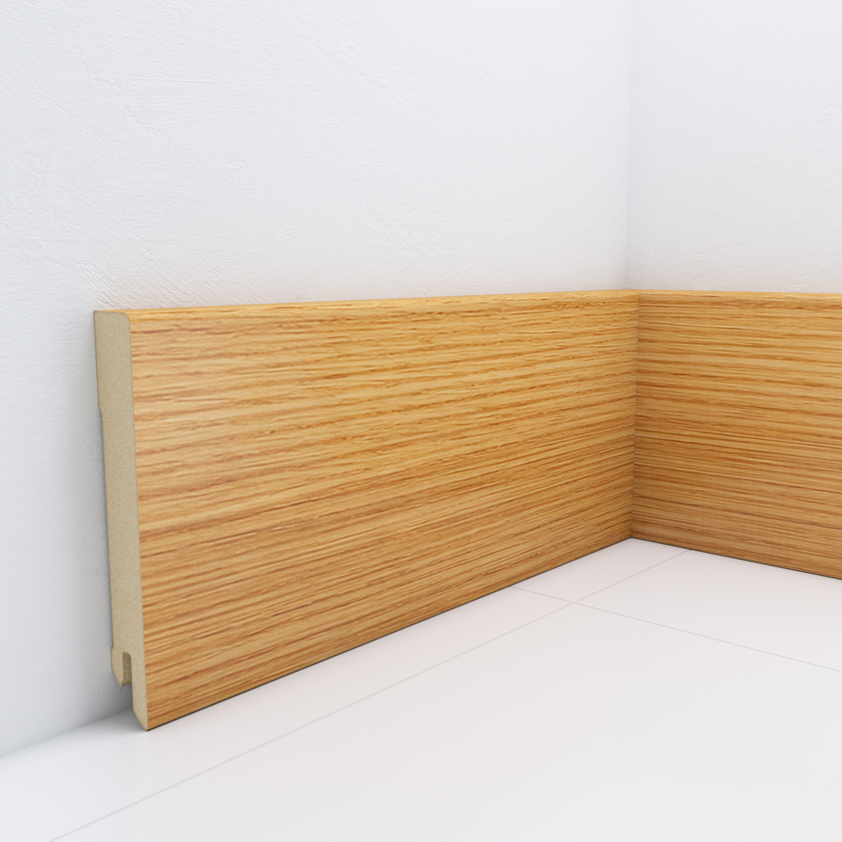 Listwa przypodłogowa MDF Dąb Premium, 95x14 mm, Pedross