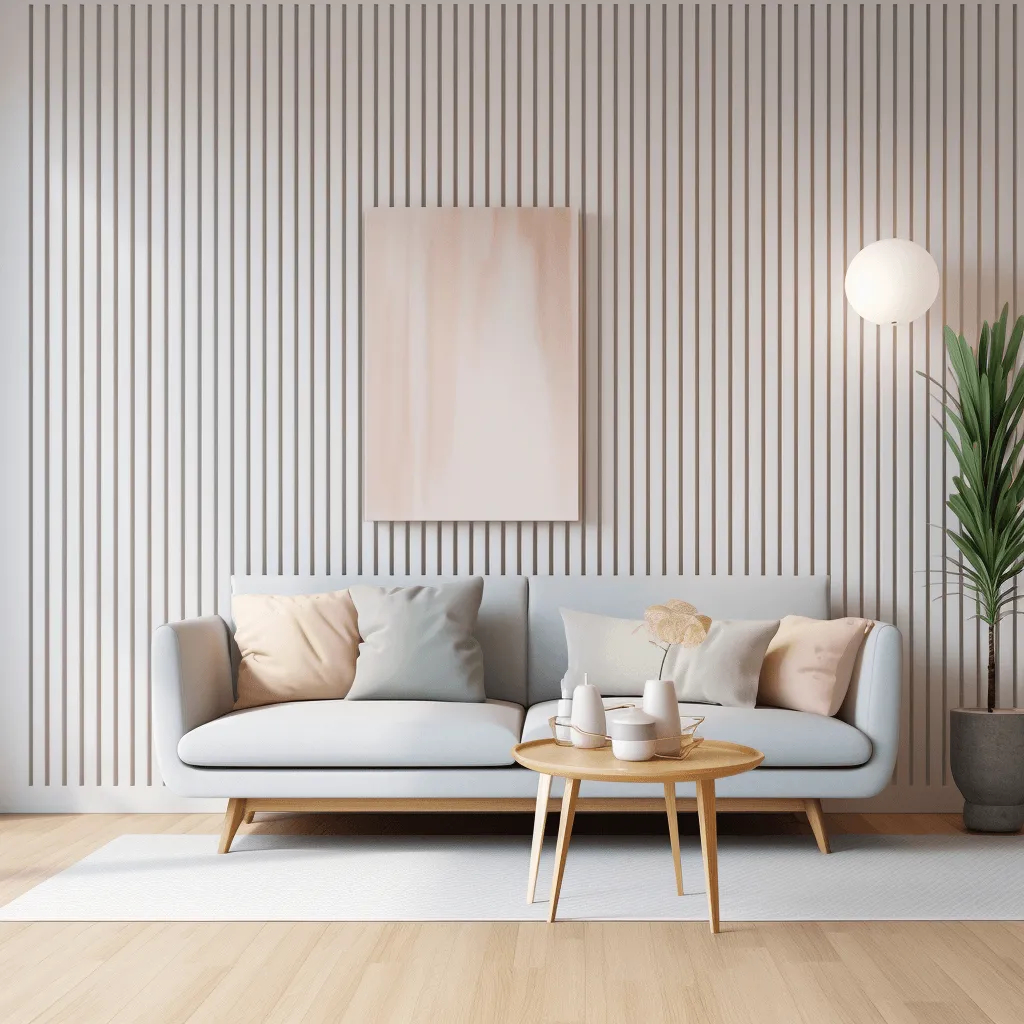 Lamela ścienna L0201P biała RAL 9003, wym. 270 x 1.2 x 12.1 cm, z PolyForce