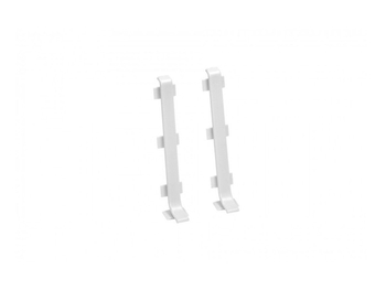 Łącznik listwy przypodłogowej Creativa LP80 kolor biały RAL9003 - 2szt.