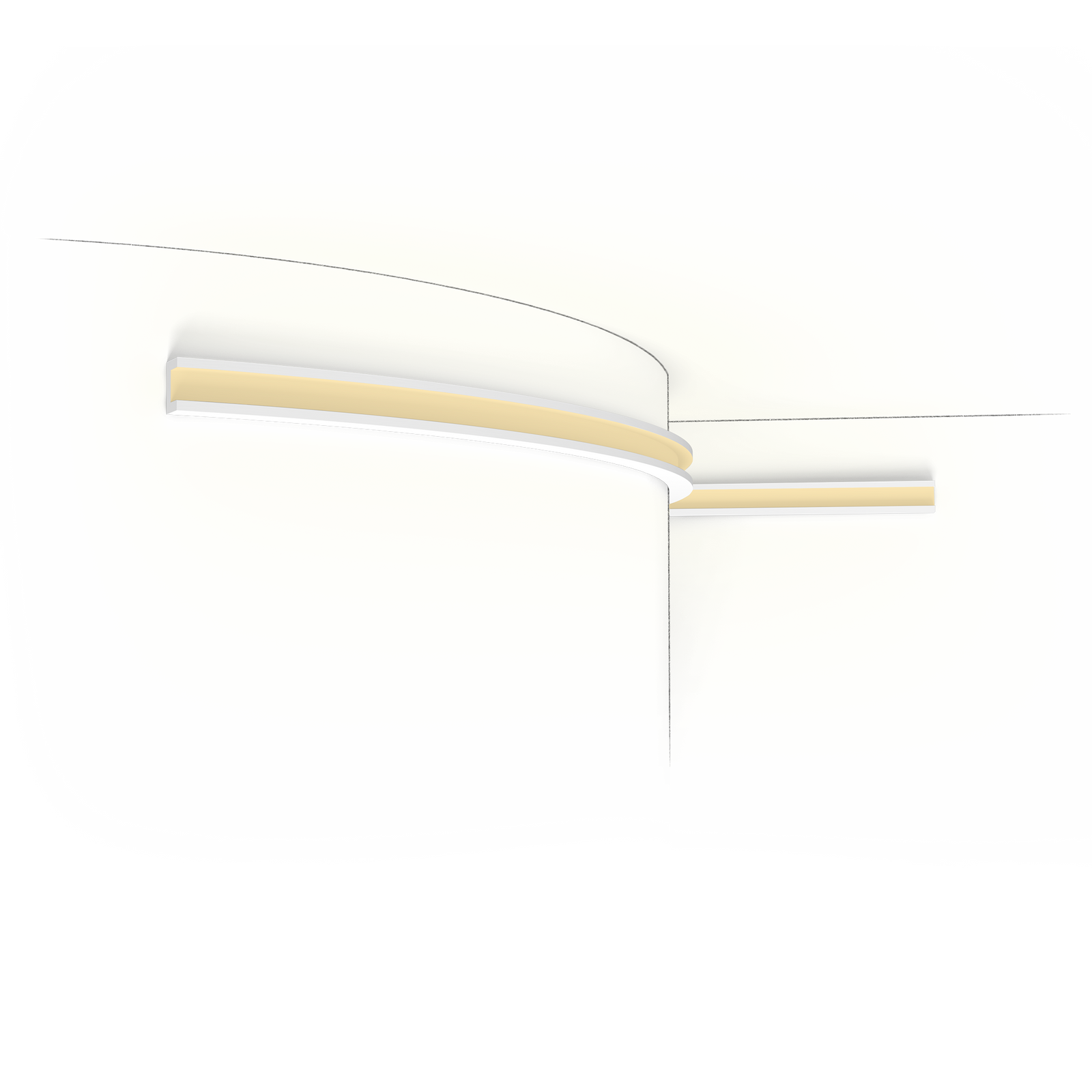 Listwa przysufitowa flex oświetleniowa LED - Orac Decor CX190F