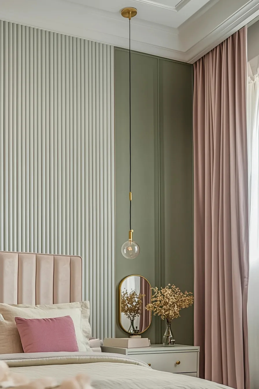 Panel ścienny WP001T Duna biały wym. 200 x 1.32 x 24.7 cm, z PolyForce