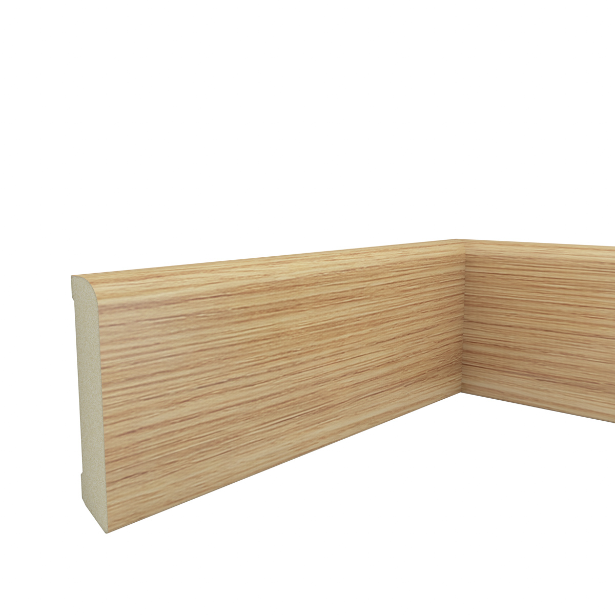 PRÓBKA 20 CM - Listwa przypodłogowa MDF Dąb Premium, 80x15 mm, Pedross