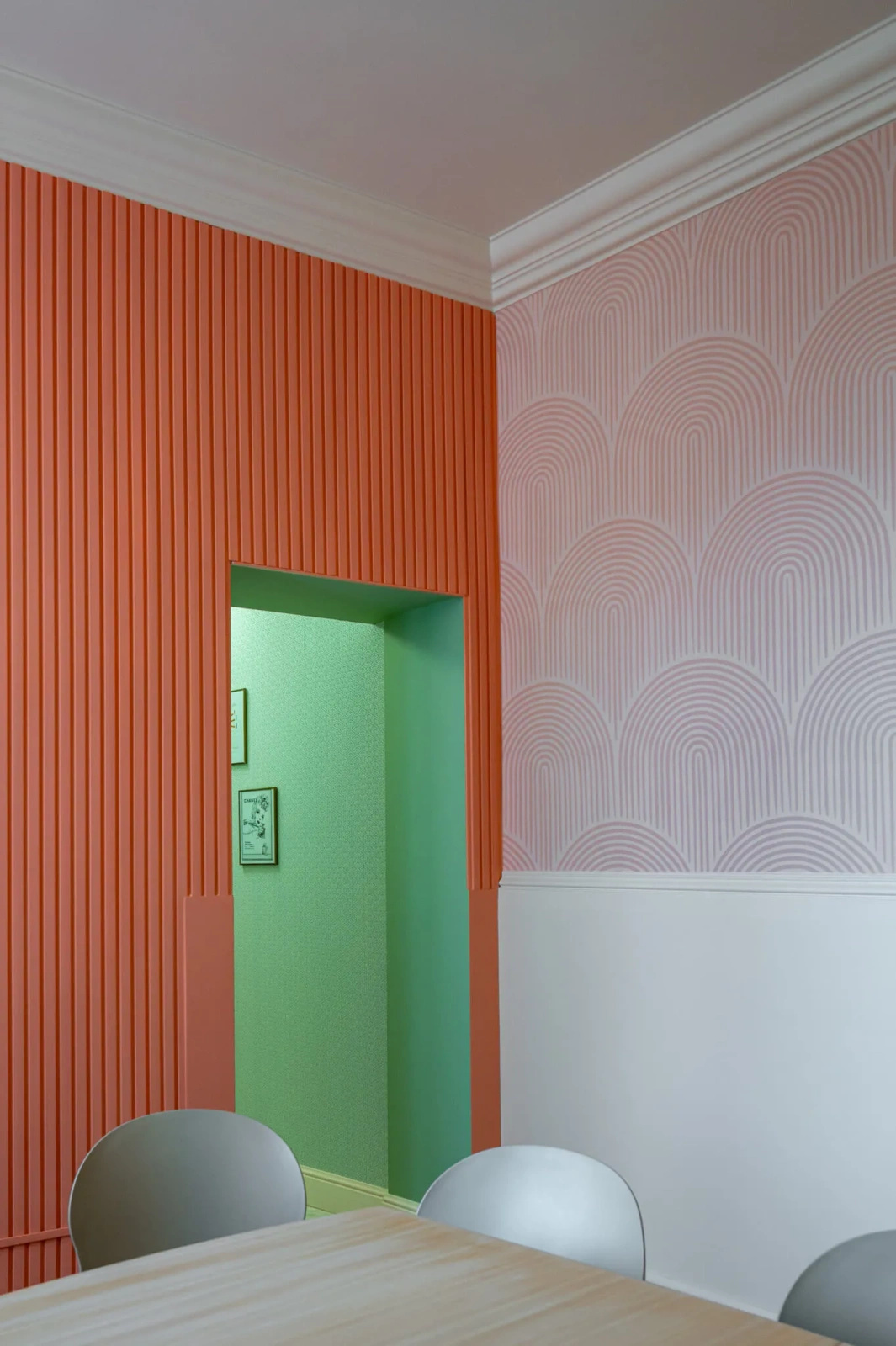 Lamela ścienna L0201 biała wym. 270 x 1.2 x 12.1 cm, z PolyForce