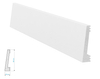 Listwa przypodłogowa i naścienna Krome PN6015 (240 cm x 6 cm x 1,5 cm) polistyren pokryty polimerem