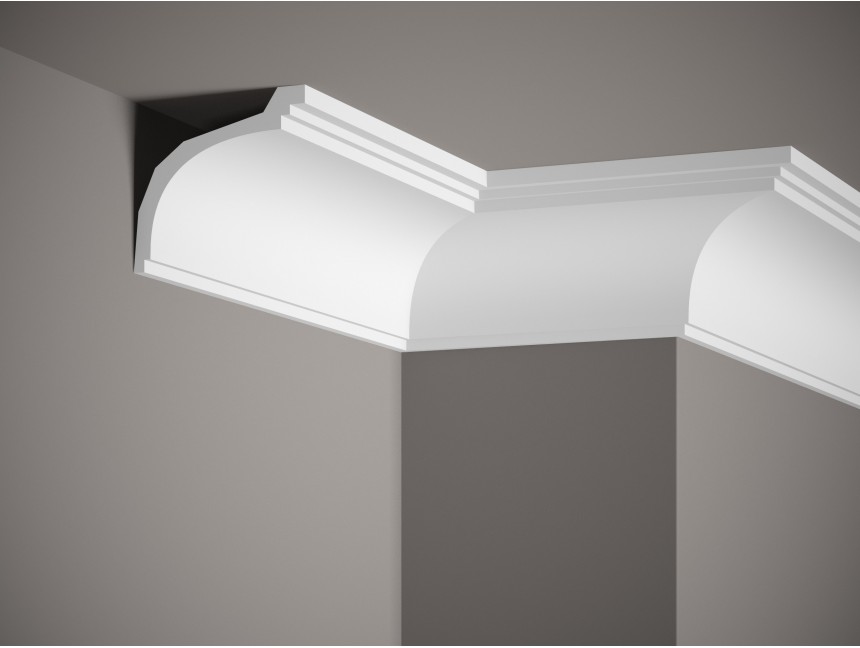 Listwa przysufitowa MD110 biała wym. 200 x 10.6 x 8.9 cm
