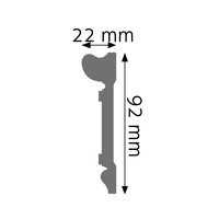 9.2 x 2.2 cm