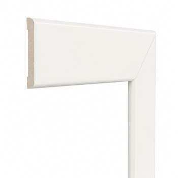 PRÓBKA 20 CM - Opaska drzwiowa MDF biała maskująca, obramowanie drzwi 6 cm