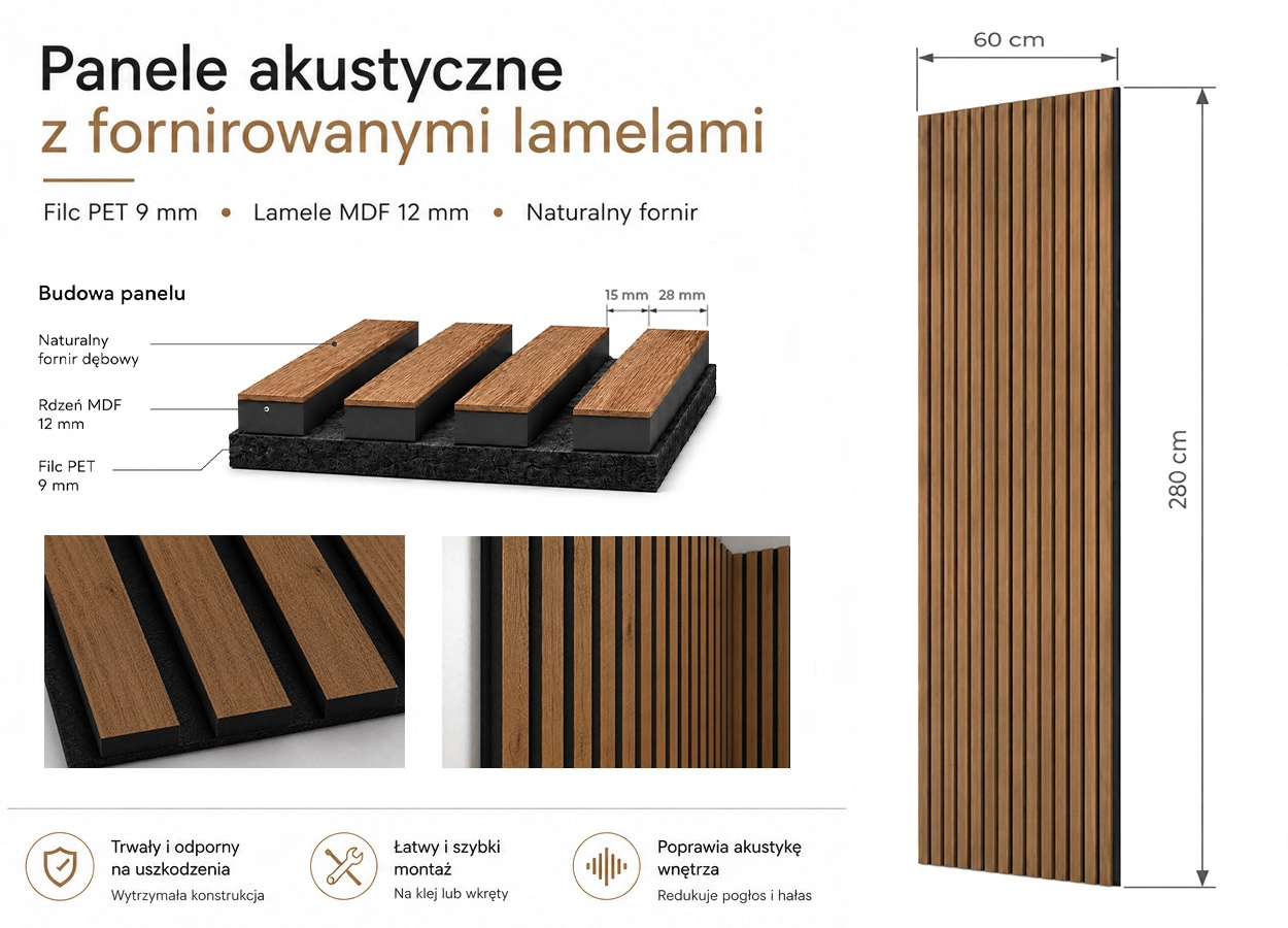 Lamele Fornirowane na filcu akustycznym - Dąb Olejowany 60 x 280 cm pol_pl_Lamele-Fornirowane-na-filcu-akustycznym-Dab-Olejowany-60-x-280-cm-3769_8