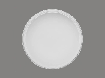 Rozeta sufitowa B2003 biała o wysokości 21.5 cm, z ProFoam