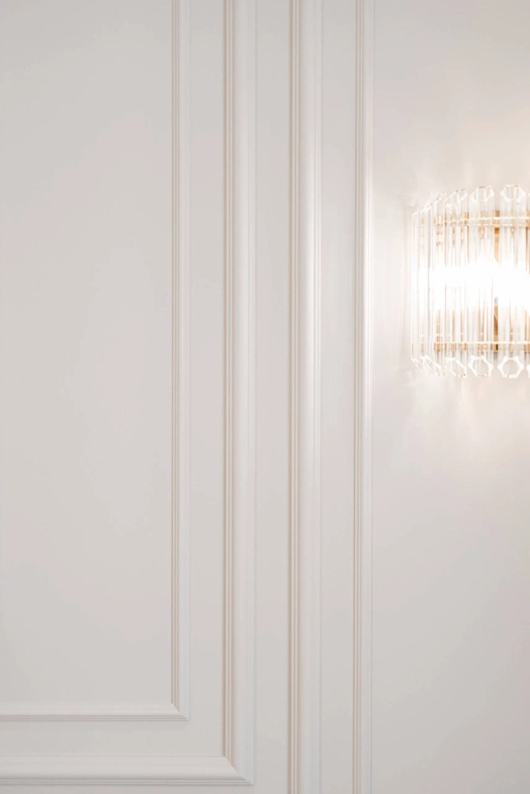 Listwa ścienna MD003 biała wym. 200 x 2.2 x 1 cm, z PolyForce