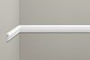 Listwa ścienna biała Creativa LNG-08, wym. 4.1 x 1.5 x 240 cm