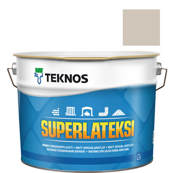 Teknos Superlateksi, matowa farba do boazerii i listew, pojemność 0,9 L, kolor Cappucino