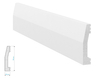 Listwa przypodłogowa i naścienna Krome PN7015 (240 cm x 7 cm x 1,5 cm) polistyren pokryty polimerem
