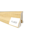 Drewniana listwa przypodłogowa lakierowana PL40 (240 cm x 3.9 cm x 1,9 cm) DĄB EUROPEJSKI