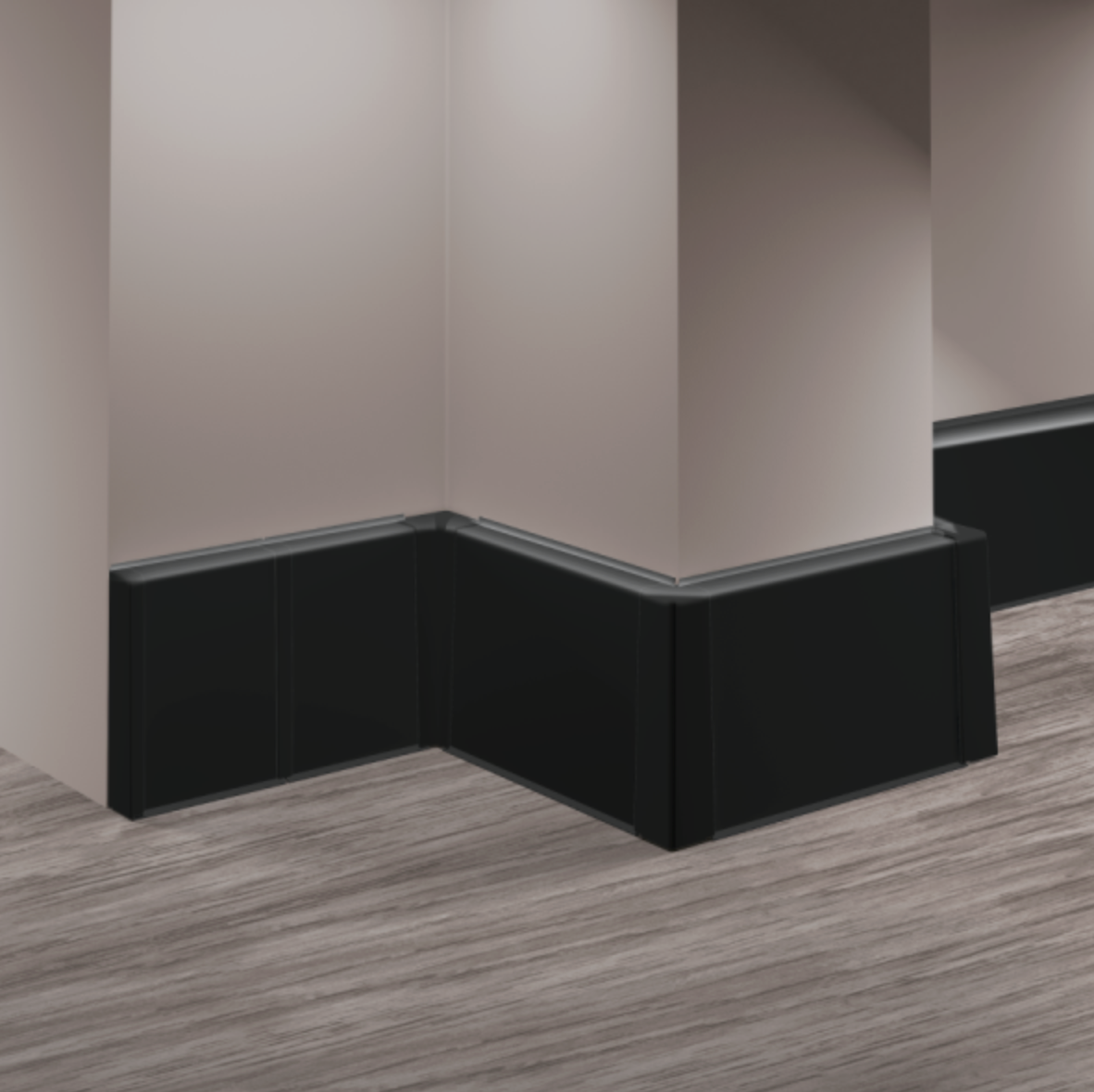 Łącznik MASTERLINE 80 Czarny RAL 9005 Mat