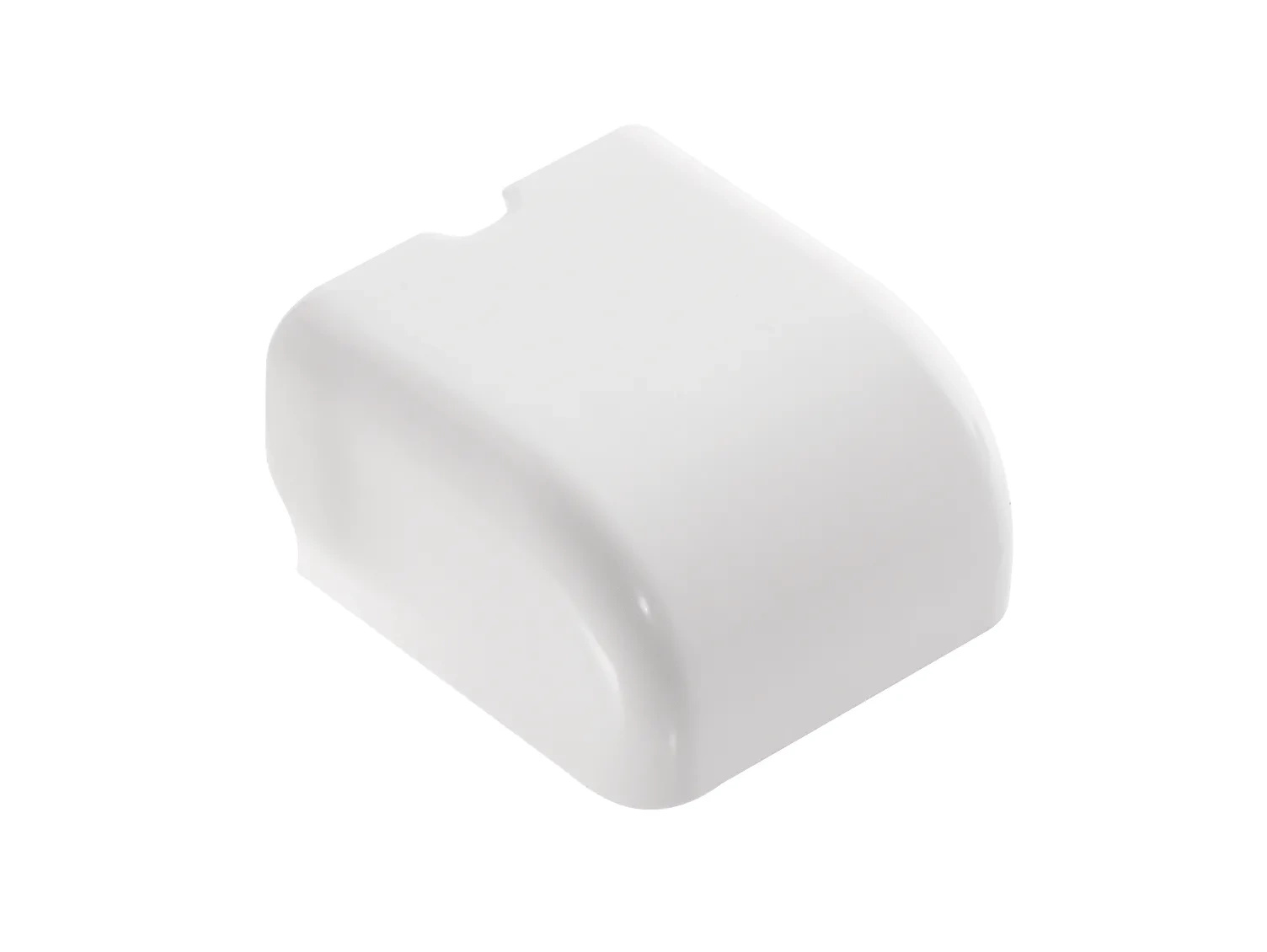 Karnisz sufitowy jednotorowy S250 z agrafkami o wymiarach 250 x 2 x 1.4 cm