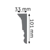 10.1 x 3.3 cm