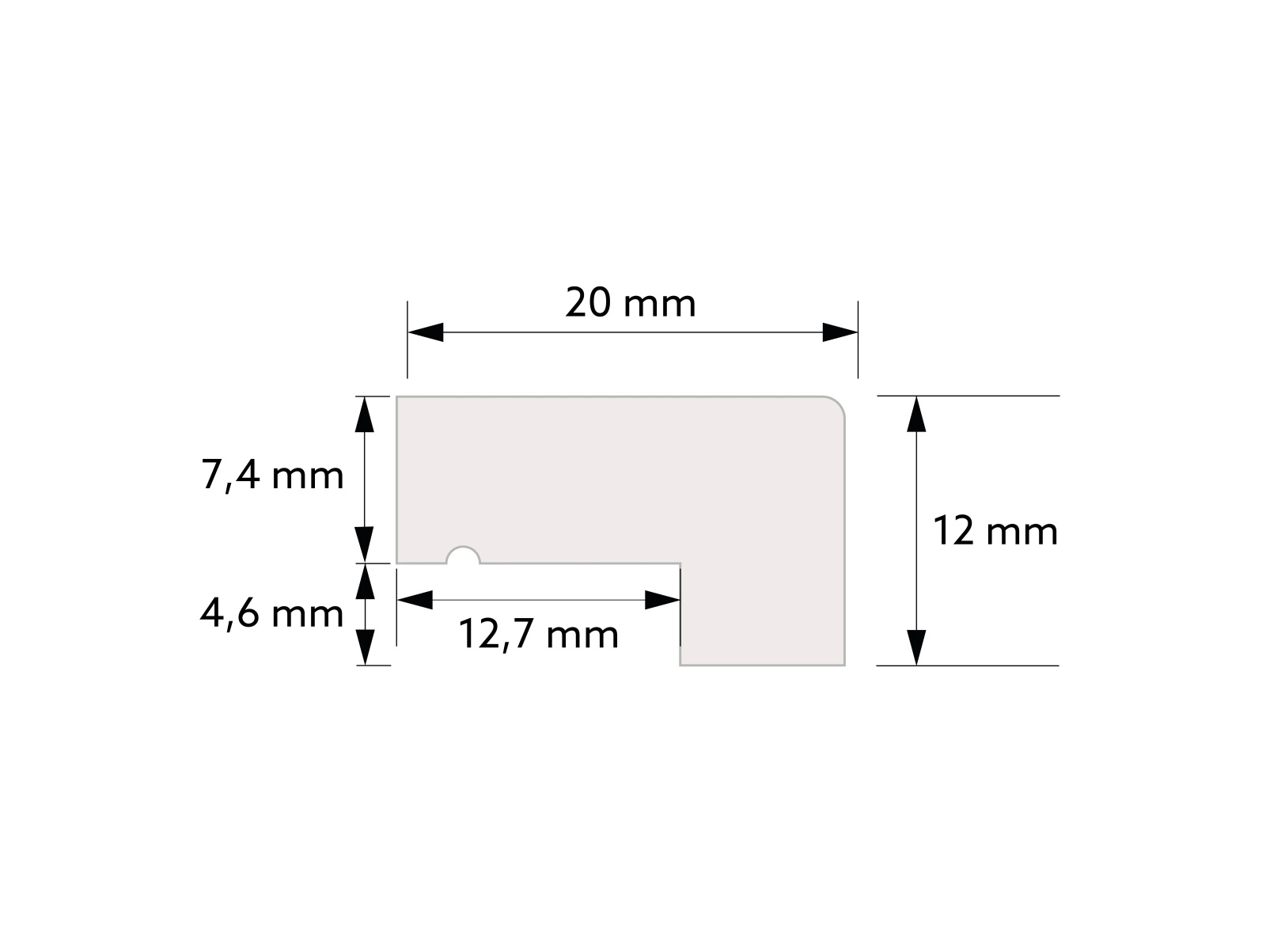 Zwieńczenie boazerii angielskiej TP002P z PolyForce