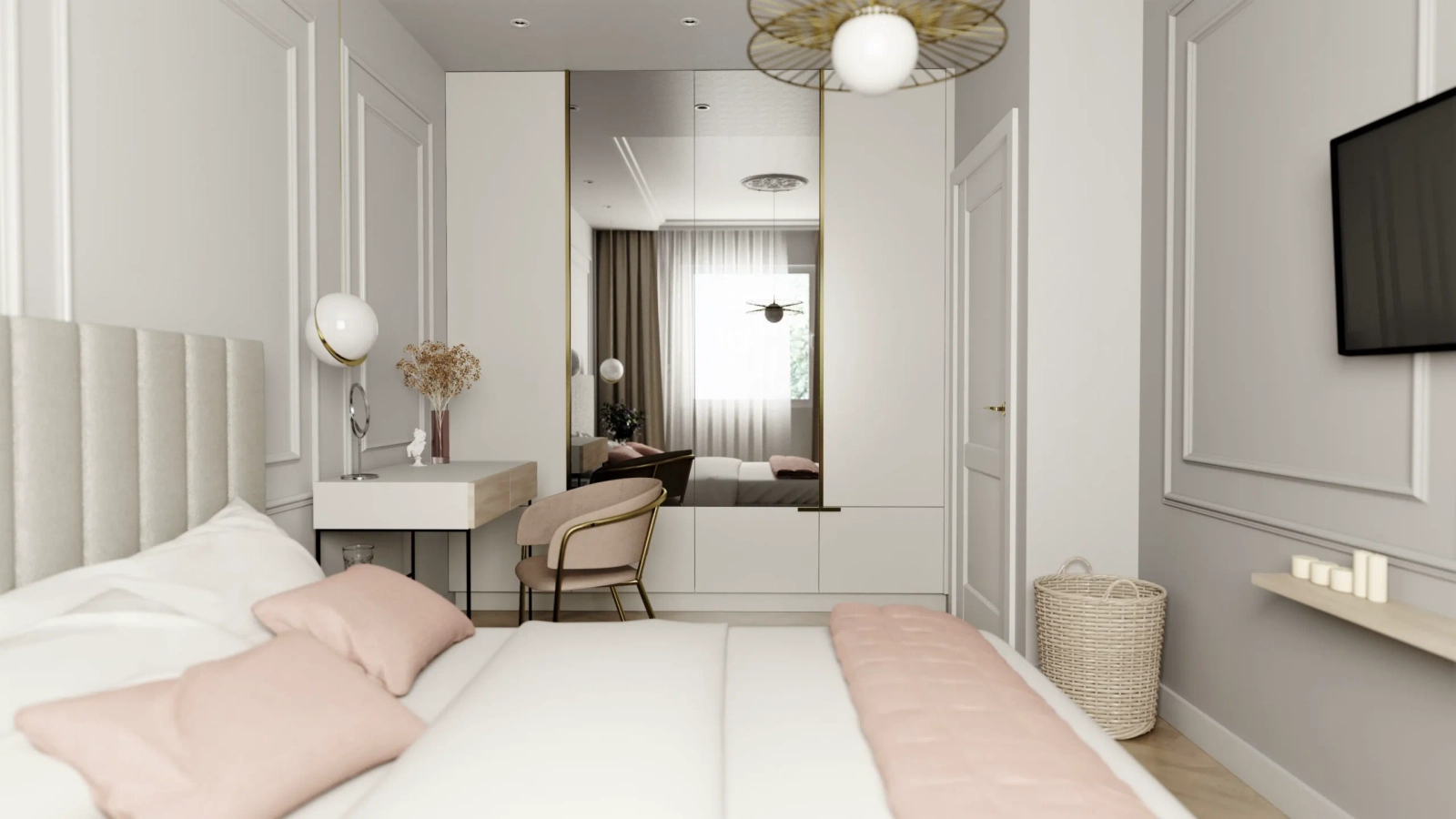 Ramki ścienne Mardom Decor MD002 + MD325 – zestaw listew dekoracyjnych