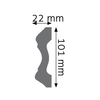 10.1 x 2.2 cm