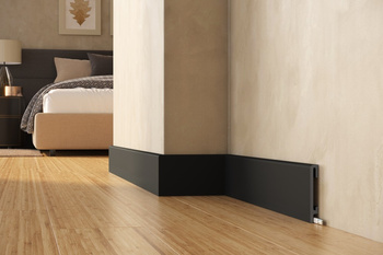 Listwa przypodłogowa Premium Floor Durofit PF100B czarna 10 cm