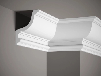 Listwa przysufitowa MDB154 biała wym. 200 x 12.5 x 15 cm, z ProFoam