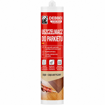 Uszczelniacz / akryl w kolorze Dąb 280 ml Den Braven