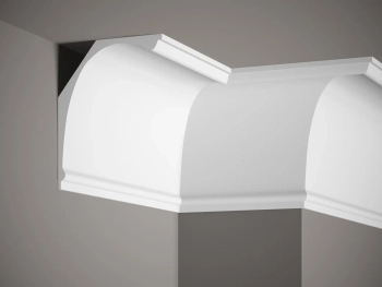 Listwa przysufitowa biała MDB103 wym. 200 x 14 x 18 cm, z ProFoam