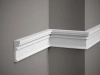 Listwa ścienna MDD305 biała wym. 200 x 3 x 9 cm, z ProFoam