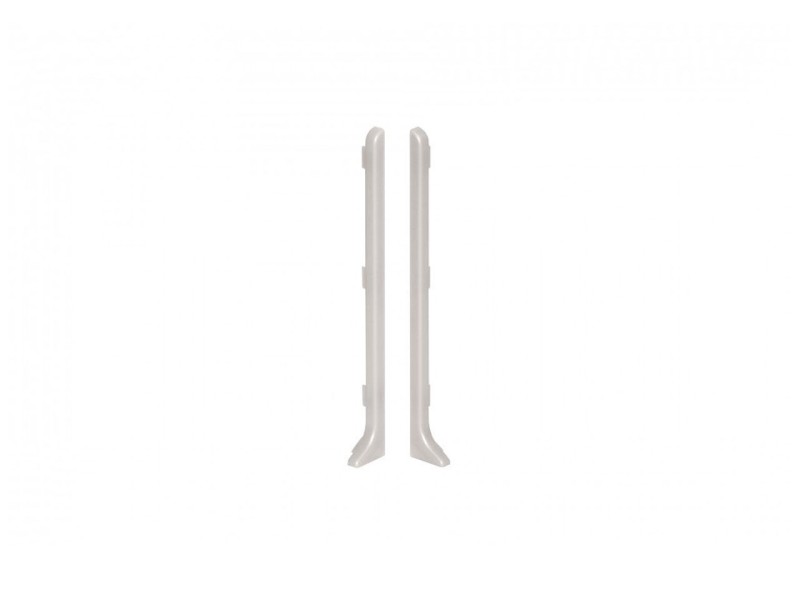 Zakończenia listwy przypodłogowej Creativa LP100 platynowy EC43S Lewe+Prawe