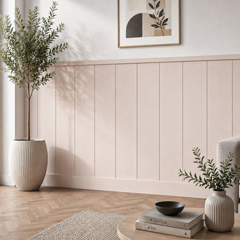 Boazeria ścienna LOFT do malowania - długość 200 cm, wysokość 114,5 cm + Farba Kaszmir