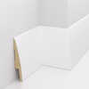 Listwa przypodłogowa MDF, Biała Premium, 8cm, MX-LUNA