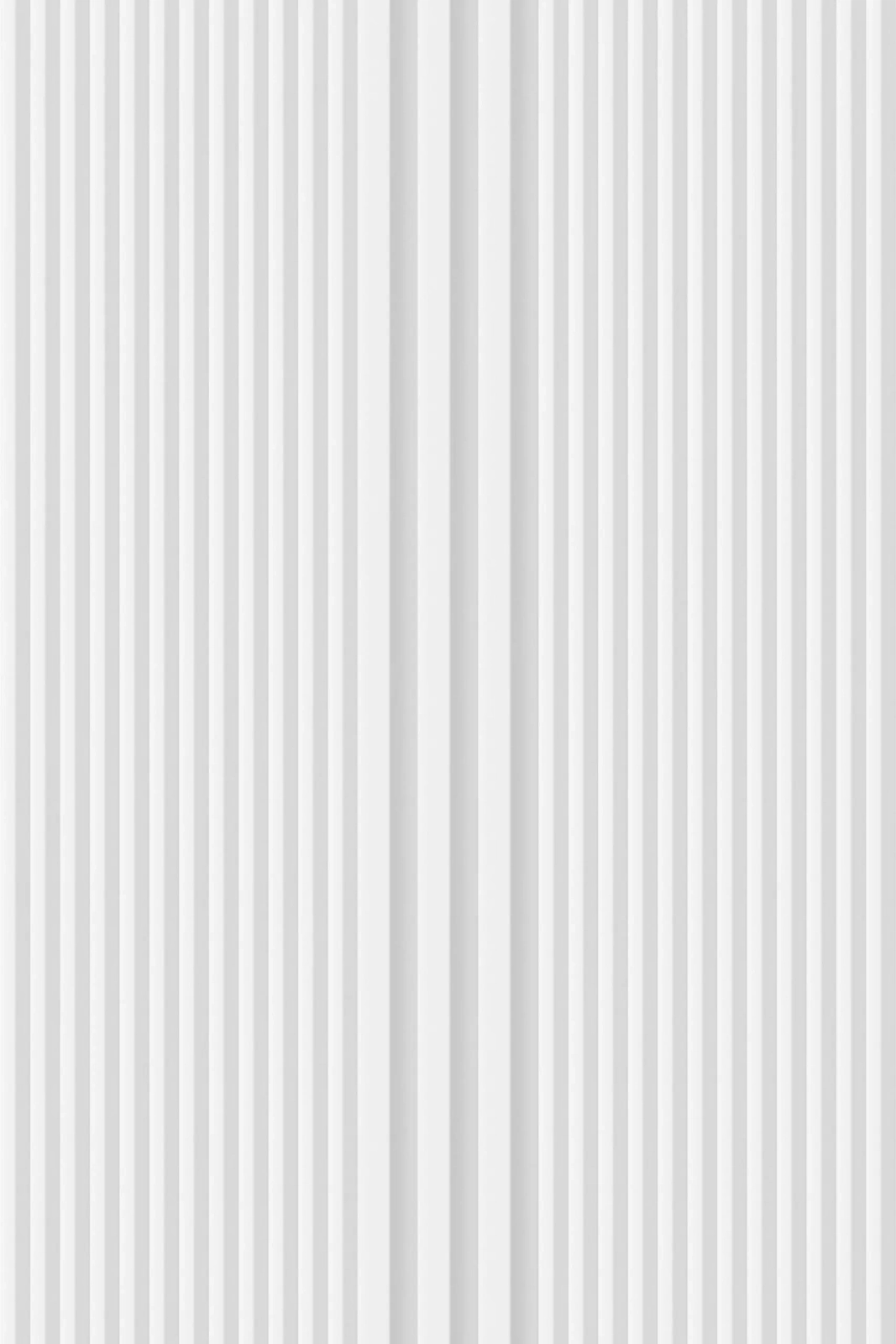 Panel lamelowy WP003AP biały RAL 9003 wym. 270 x 2.5 x 4.5 cm, z PolyForce