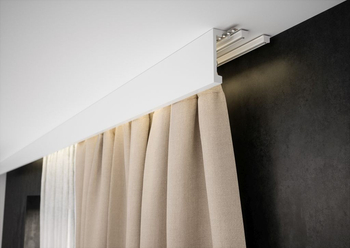 Maskownica Karnisza Creativa LK-03 biała, wym. 244 x 12 x 4.5 cm, LIGHTBLOCKER
