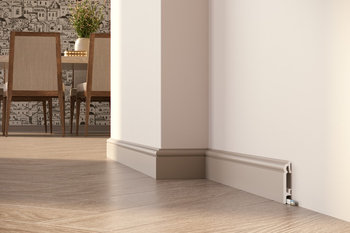 PRÓBKA 20 cm - Listwa przypodłogowa Premium Floor Durofit PF082C Cappuccino NCS S2005-Y50R 8cm
