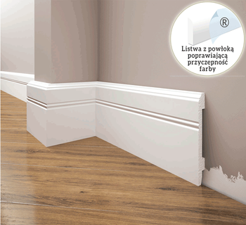 Listwa przypodłogowa, cokół Creativa LPC-18 / 244cm