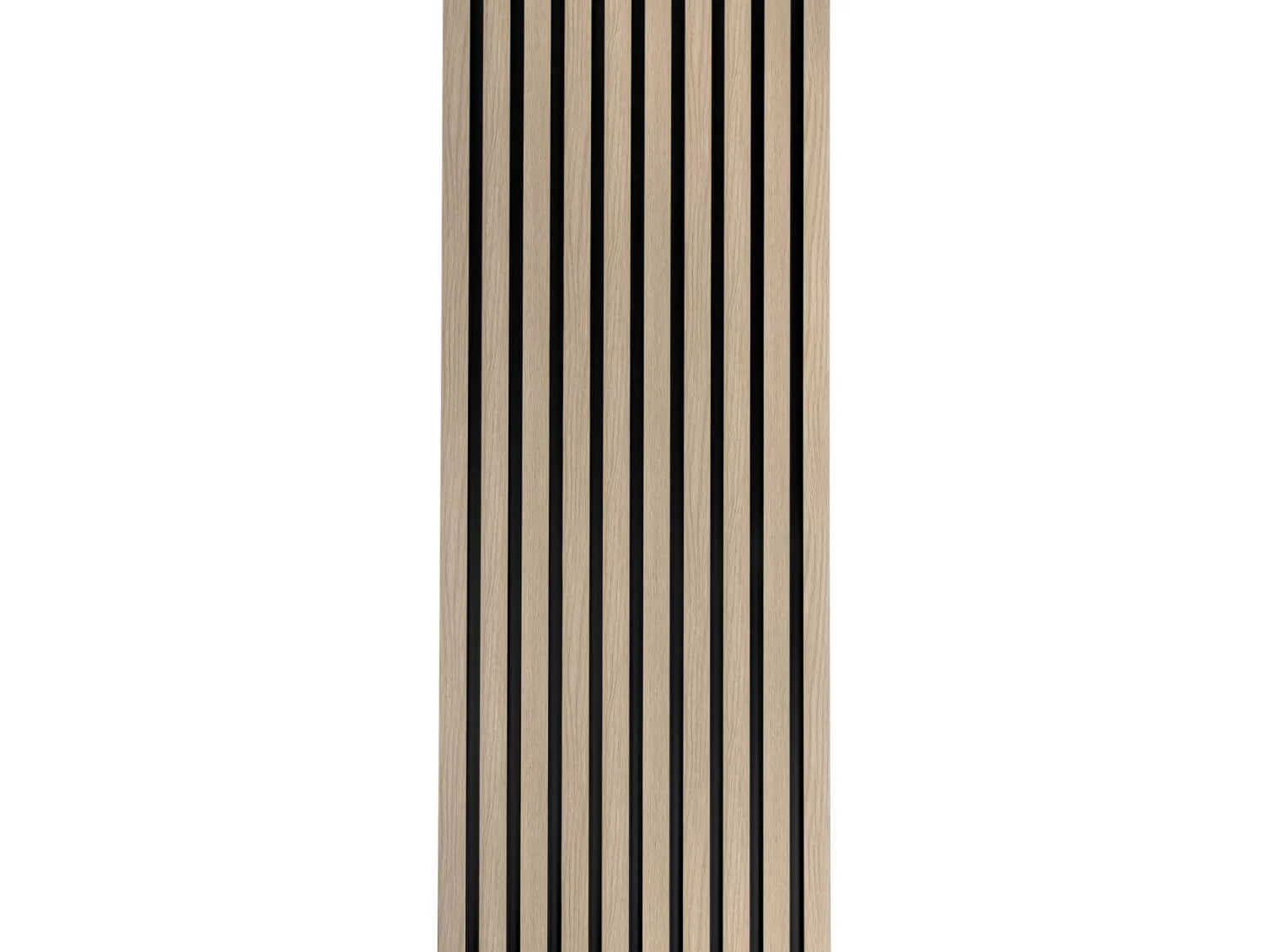 Lamela ścienna Dąb Jasny L0202 wym. 270 x 1.2 x 12.1 cm, z PolyForce, kolor jasny dąb