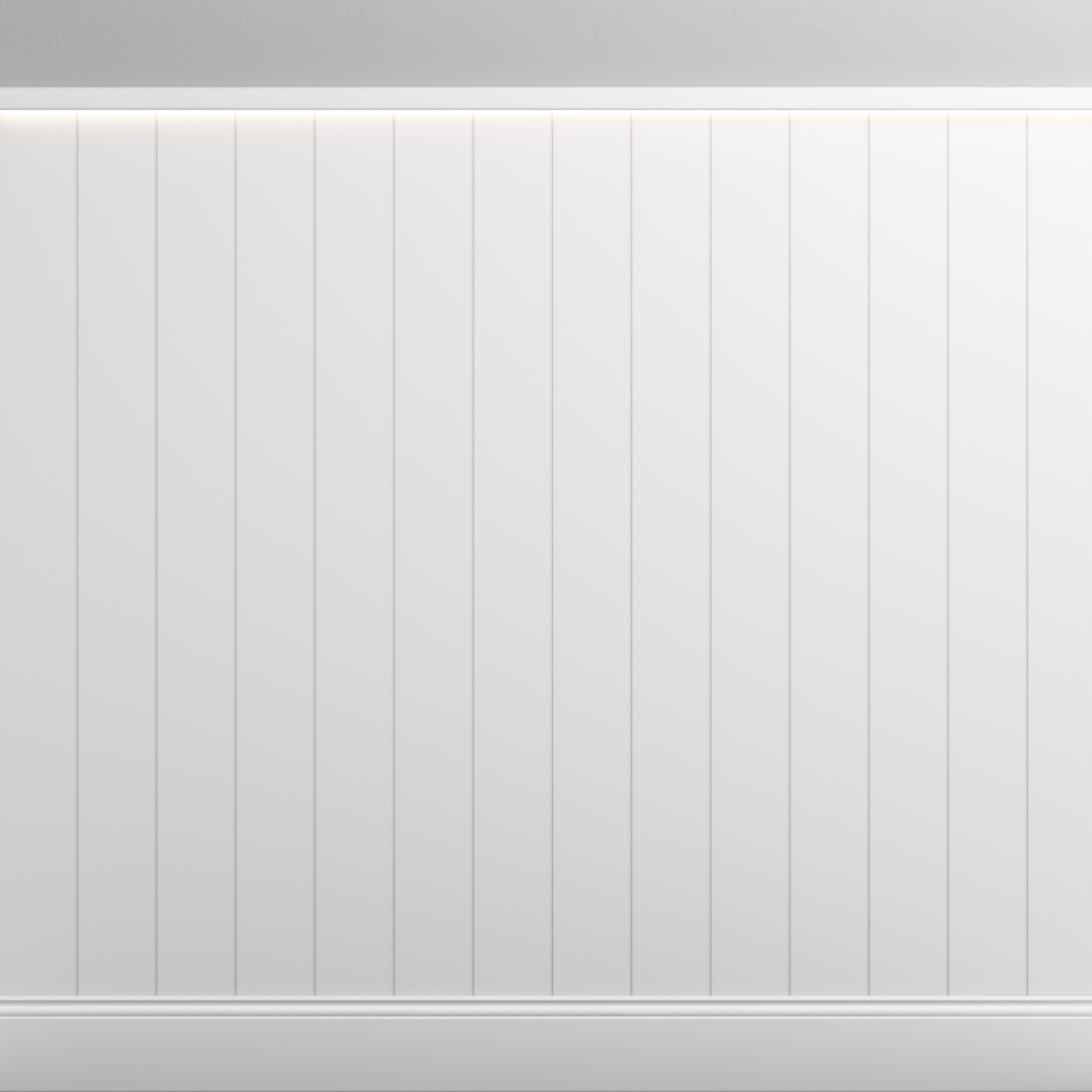 Boazeria ścienna MDF - długość 200 cm / wysokość 114 cm (zestaw Plano LED / Elegant / Estilo)