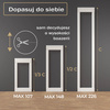Boazeria angielska Classic - zestaw do samodzielnego montażu - długość 244 cm / wysokość 107 cm